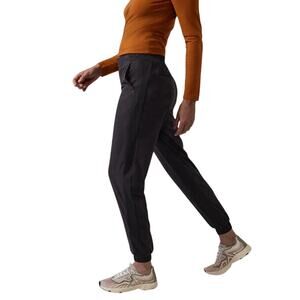 Athleta Brooklyn Lined Black Jogger Pants, Women’s size 0